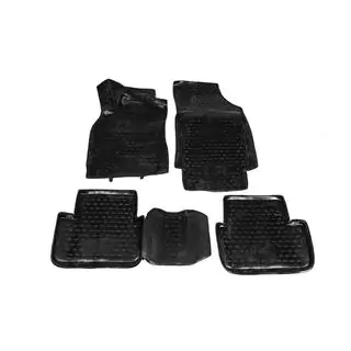Резиновые коврики в салон (4 шт, Novline) Renault Fluence 2009-2016 гг. фото 2
