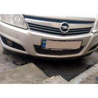 Opel Astra H 2007+ Зимняя решетка радиатора