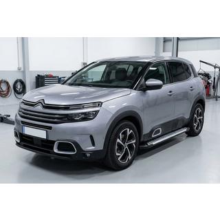 Боковые пороги Line (2 шт, алюминий) Citroen C5 Aircross 2017-2025 гг. фото 1