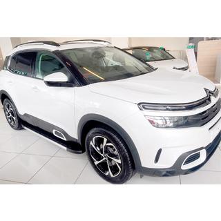 Боковые Подножки Duru (2 шт., Алюминий) Citroen C5 Aircross 2017-2025 гг. фото 1