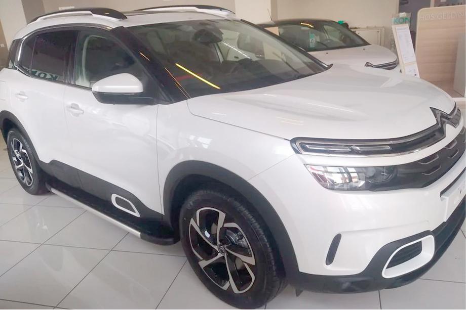 Citroen C5 Aircross 2017-2025 гг. Боковые Подножки Duru (2 шт., Алюминий) Фото 10