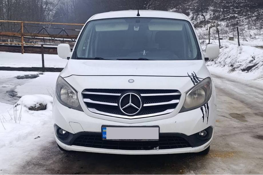 Mercedes Citan 2013-2021 гг. Хром Накладки на Решетку (5 шт, Нержавеющая Сталь) Carmos - Турецкая Нержавеющая Сталь Фото 2