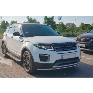 Передняя защита ST014-1 (нержавейка) Range Rover Evoque 2012-2018 гг. фото 2