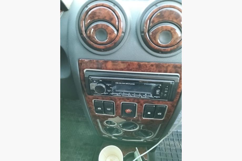 Renault Logan I 2005-2008 гг. Накладки на панель приборов (Meric, Турция) Черные Фото 7