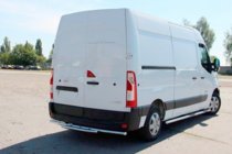 Nissan NV400 2010-2024 гг. Задняя дуга AK008 (нержавейка) фото 4