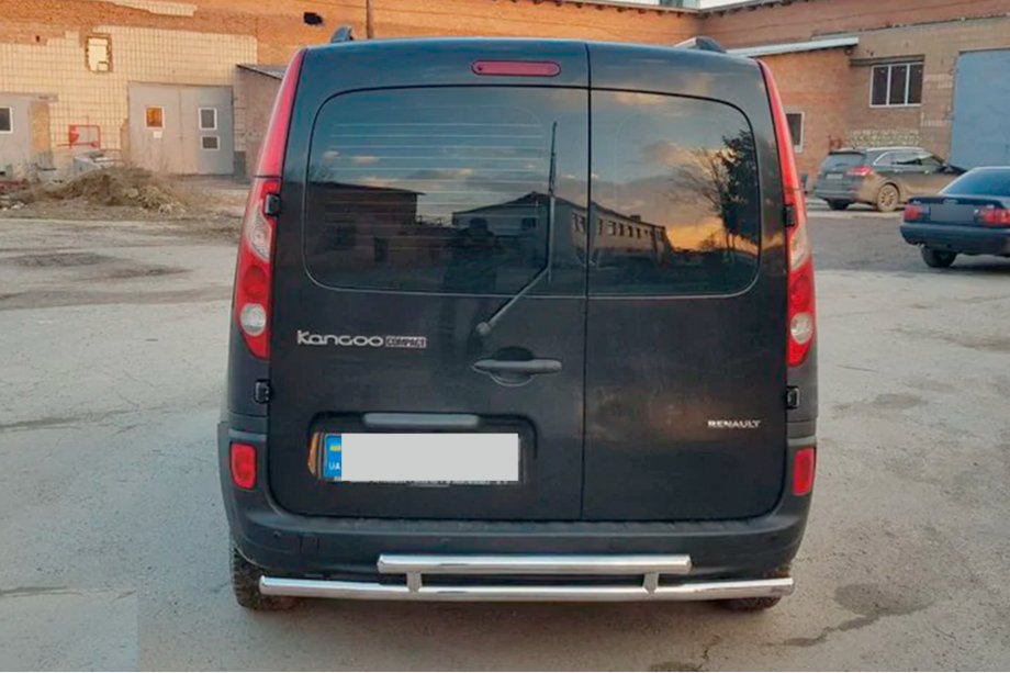 Mercedes Citan 2013-2021 гг. Задняя дуга AK002-2 (нержавейка) Фото 2