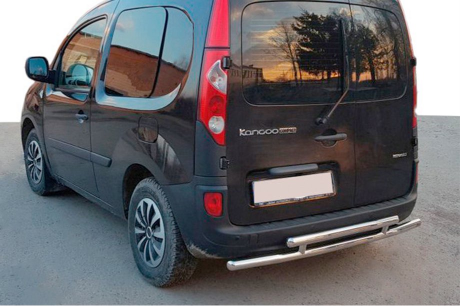 Mercedes Citan 2013-2021 гг. Задняя дуга AK002-2 (нержавейка) Фото 1