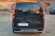 Renault Kangoo 2008–2020 гг. Задняя дуга AK002-2 (нержавейка) фото 2