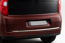 Opel Combo 2012-2018 гг. Накладка кромки крышки багажника нержавейка фото 1