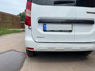 Renault Dokker 2013-2022 гг. Накладка на задний бампер Carmos нержавейка фото 4