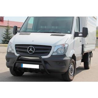 Кенгурятник WT003 (черный) Mercedes Sprinter W906 2006–2018 гг. фото 1