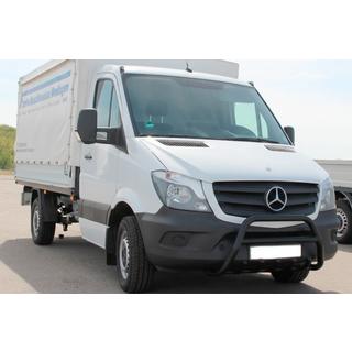 Кенгурятник WT003 (черный) Mercedes Sprinter W906 2006–2018 гг. фото 3