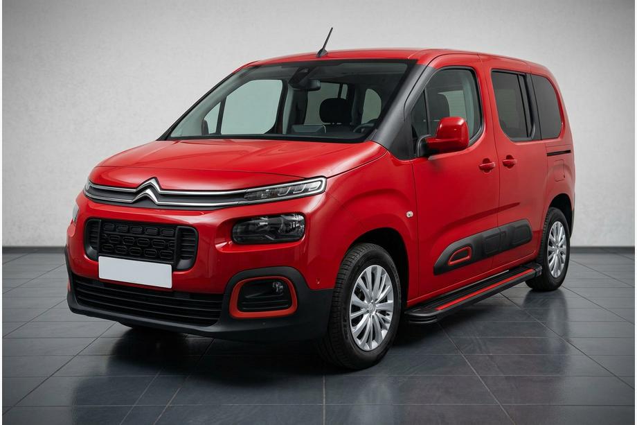 Citroen Berlingo/Multispace 2018- гг. Боковые Подножки Maya Red (2 шт., Алюминий) Фото 1