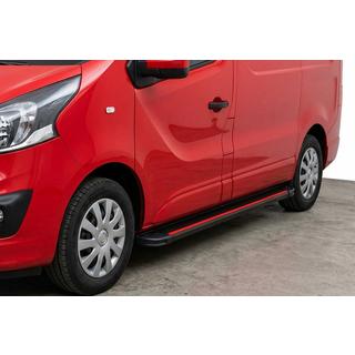 Боковые Подножки Maya Red (2 шт., Алюминий) Fiat Talento 2016- гг. фото 1