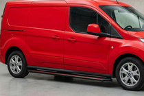 Ford Connect 2014-2021 гг. Боковые Подножки Maya Red (2 шт., Алюминий) фото 1
