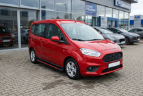 Ford Courier 2014-2023 гг. Боковые Подножки Maya Red (2 шт., Алюминий) фото 1
