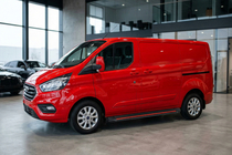 Ford Custom 2013-2022 гг. Боковые Подножки Maya Red (2 шт., Алюминий) фото 1