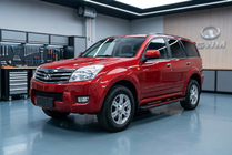 GreatWall Haval/Hover H3 2005-2013 гг. Боковые Подножки Maya Red (2 шт., Алюминий) фото 1
