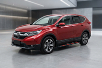 Honda CRV 2017-2022 гг. Боковые Подножки Maya Red (2 шт., Алюминий) фото 1