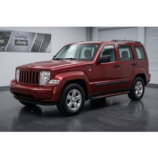 Боковые Подножки Maya Red (2 шт., Алюминий) Jeep Cherokee/Liberty 2007-2013 гг. фото 1