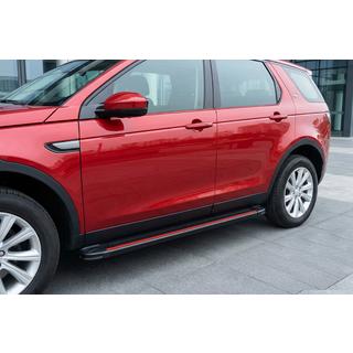 Боковые Подножки Maya Red (2 шт., Алюминий) Land Rover Discovery Sport 2014- гг. фото 1