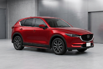 Mazda CX-5 2017–2025 гг. Боковые Подножки Maya Red (2 шт., Алюминий) фото 1