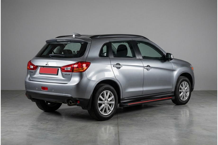 Mitsubishi ASX 2010-2023 гг. Боковые Подножки Maya Red (2 шт., Алюминий) Фото 1