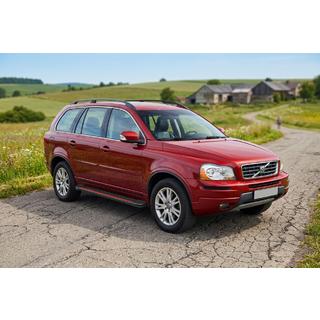 Боковые Подножки Maya Red (2 шт., Алюминий) Volvo XC90 2002-2014 гг. фото 1
