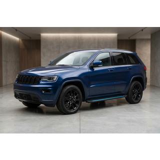 Боковые Подножки Maya Blue (2 шт., Алюминий) Jeep Grand Cherokee WK2 2010-2021 гг. фото 1