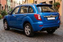 Lifan X60 2011- гг. Боковые Подножки Maya Blue (2 шт., Алюминий) фото 1