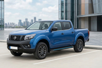 Nissan Navara/NP300 2016- гг. Боковые Подножки Maya Blue (2 шт., Алюминий) фото 1