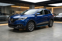 Renault Kadjar 2015-2022 гг. Боковые Подножки Maya Blue (2 шт., Алюминий) фото 1