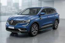 Renault Koleos 2016-2024 гг. Боковые Подножки Maya Blue (2 шт., Алюминий) фото 1