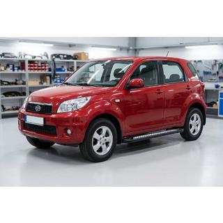 Боковые пороги New Vision Black (2 шт., алюминий) Daihatsu Terios 2006-2017 гг. фото 1