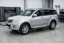 GreatWall Haval/Hover H3 2005-2013 гг. Боковые пороги New Vision Black (2 шт., алюминий) фото 1
