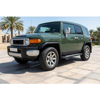Боковые пороги New Vision Black (2 шт., алюминий) Toyota FJ Cruiser 2006-2022 гг. фото 1