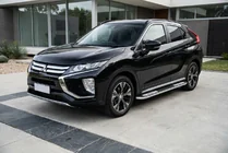 Mitsubishi Eclipse Cross 2017- гг. Боковые Подножки Tayga V2 (2 шт., Алюминий) фото 1
