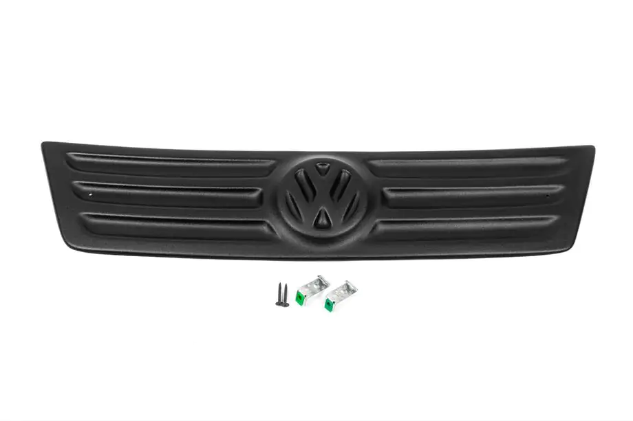 Volkswagen Caddy 2004-2010 гг. Зимняя накладка на решетку радиатора (верхняя) Фото 4