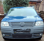 Volkswagen Caddy 2004-2010 гг. Зимняя накладка на решетку (нижняя) фото 2