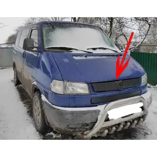 Зимняя накладка на решетку радиатора фото 1