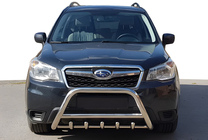 Subaru Forester 2013-2018 гг. Кенгурятник WT003 (нержавейка) фото 3