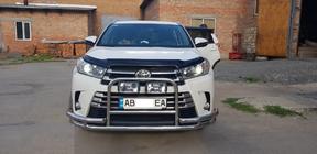 Toyota Highlander 2013-2019 гг. Кенгурятник WT-Special (нержавейка) фото 2