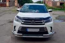 Toyota Highlander 2013-2019 гг. Кенгурятник ST-Special Нержавейка фото 6