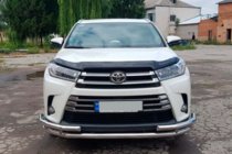 Toyota Highlander 2013-2019 гг. Кенгурятник ST-Special Нержавейка фото 3