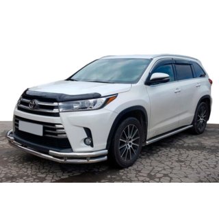 Кенгурятник ST-Special Нержавейка Toyota Highlander 2013-2019 гг. фото 1