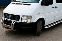 Volkswagen LT 1995-2006 гг. Кенгурятник Kelebek WT011 (нерж.) фото 2