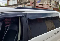 Volkswagen T5 Caravelle 2004-2010 гг. Интегрированные рейлинги (черные) фото 41