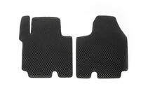 Nissan Primastar 2002-2014 гг. Коврики EVA (черные) 1+2 фото 9
