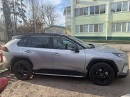 Toyota Rav 4 2019–2025 гг. Боковые Подножки OEM V1A (2 шт, Алюминий) фото 5