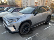 Toyota Rav 4 2019–2025 гг. Боковые Подножки OEM V1A (2 шт, Алюминий) фото 6